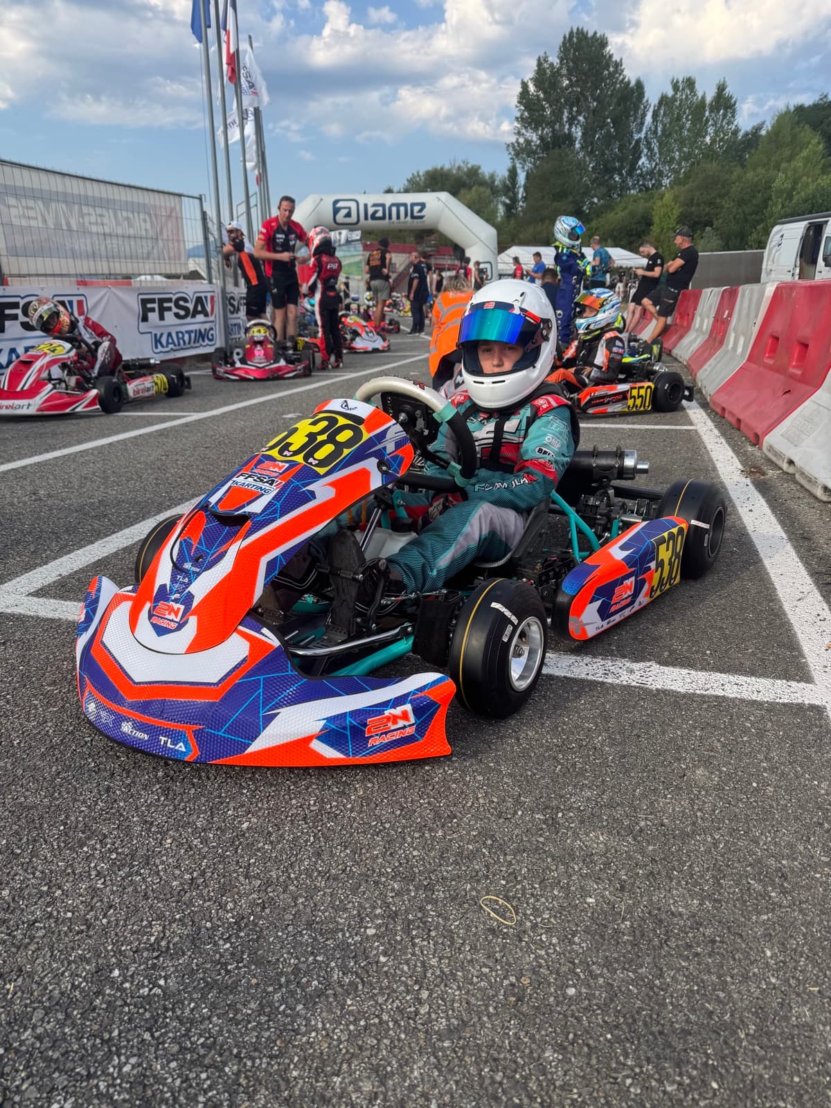 Essais libres : Maxime signe le meilleur temps en EL4 au Championnat de France !